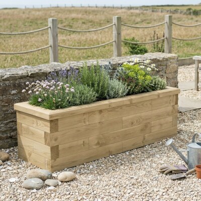 Houten plantenbak - Smal / 1,125 x 0,45 x 0,45 m