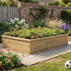 Verhoogde Tuinbak - Best Seller / 2.25 x 1.125 x 0.45m