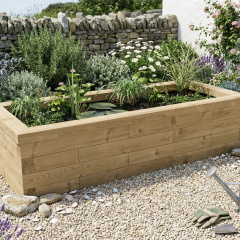 Lange Vijverbak - Rechthoekig / 187,5 x 75 x 45 cm