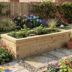 Vijverbak Koi - Rechthoekig / 150 x 75 x 45 cm