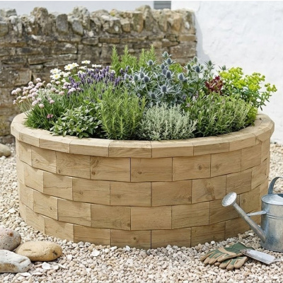 Circular Raised Bed Best Seller / 1.23 x 0.35m