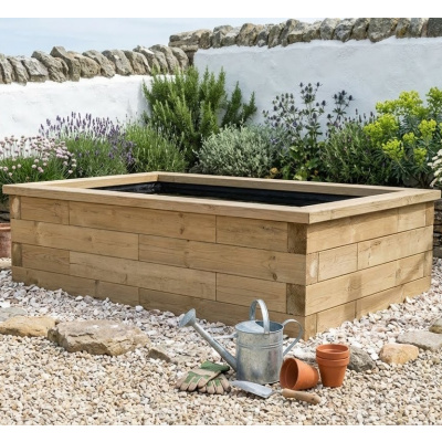 Small Raised Koi Pond Kit / 1.5 x 1.125 x 0.45m