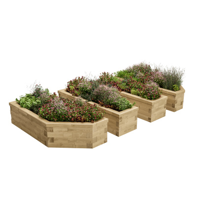 Three Tree Garden Planter