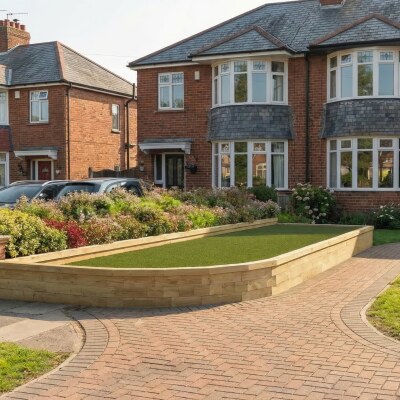 Keermuur - Meerdere Niveaus / 6m x 3.33m