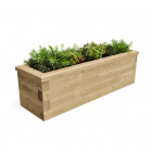 Narrow Raised Garden Bed / 1.5 x 0.45 x 0.45m