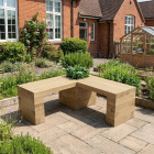 Maatjesbank / 1,2 x 1,2 x 0,45 m