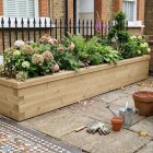 Lange Moestuinbak - Treinbielzen Alternatief / 300 x 45 x 45 cm