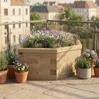 Moestuinbak Zeshoekig - Hoog / 155 x 92,5 x 55 cm