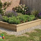 Grote Moestuinbak - Laag / 187,5 x 112,5 x 25 cm