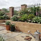 Keermuur - Treinbielzen Alternatief / 412,5 x 75 cm