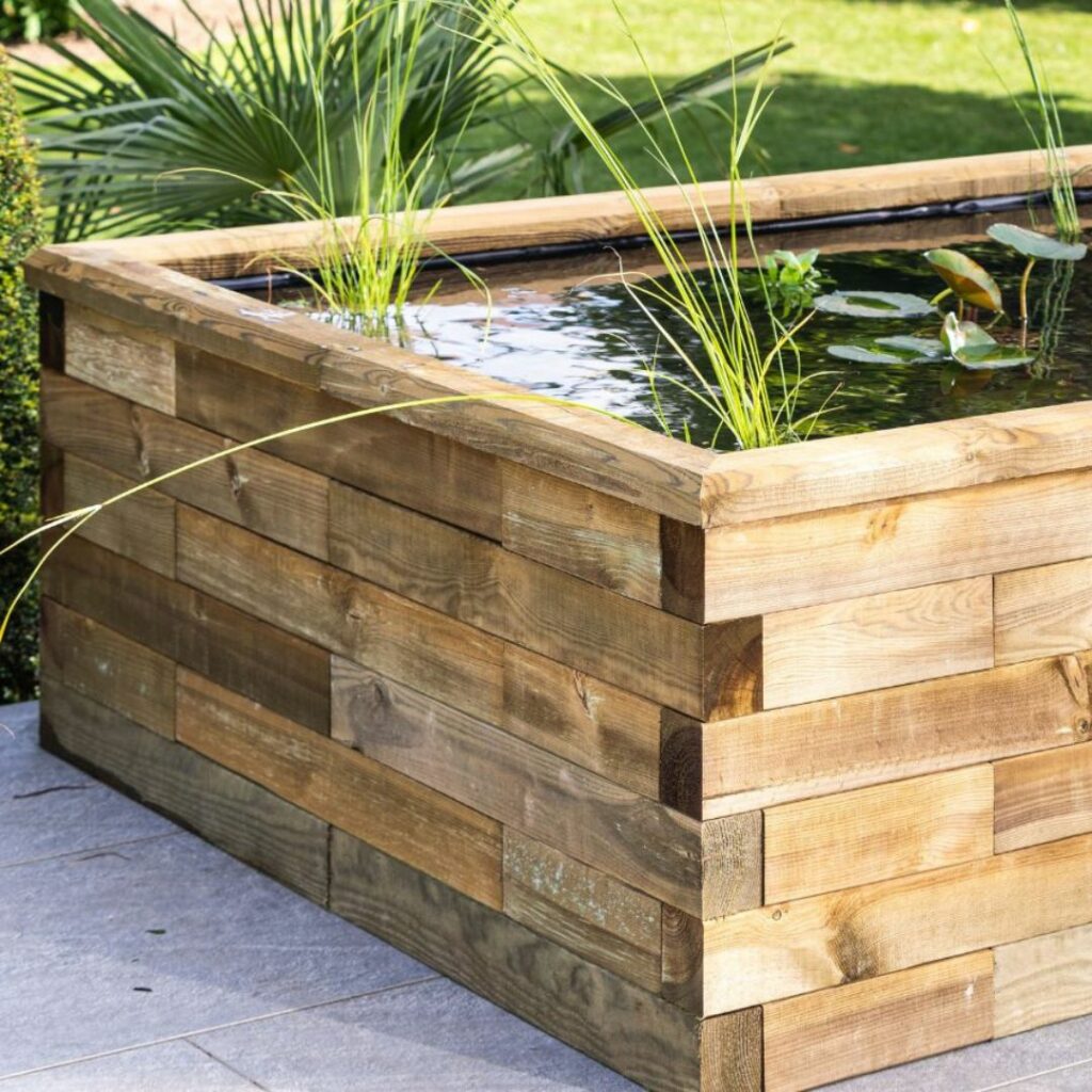 Hoe bouw ik een tuinvijver met WoodBlocX
